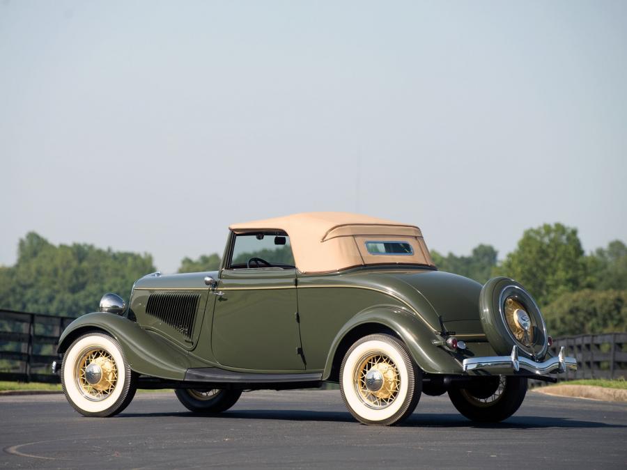  Ford V8 Deluxe Cabriolet (40/760) 1934 года  (фото 16 из 17)